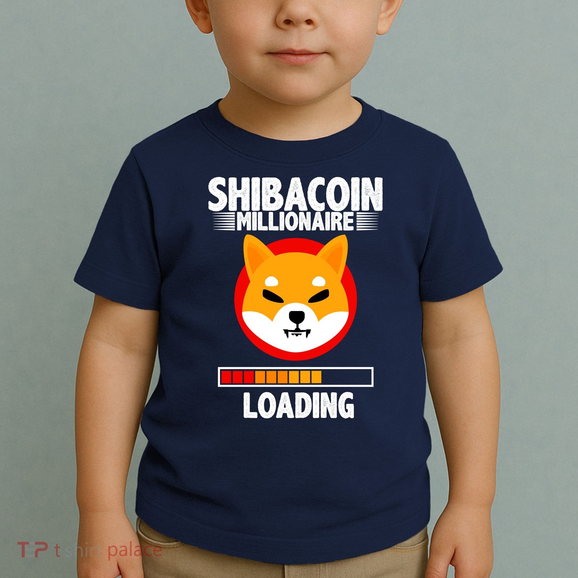 Shiba Coin Millionaire Loading Toddler T-Shirt