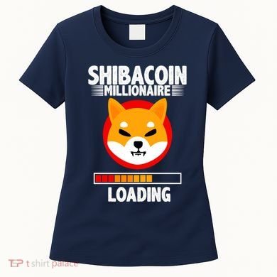 Shiba Coin Millionaire Loading Women's T-Shirt
