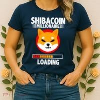 Shiba Coin Millionaire Loading Women's T-Shirt thumb 2