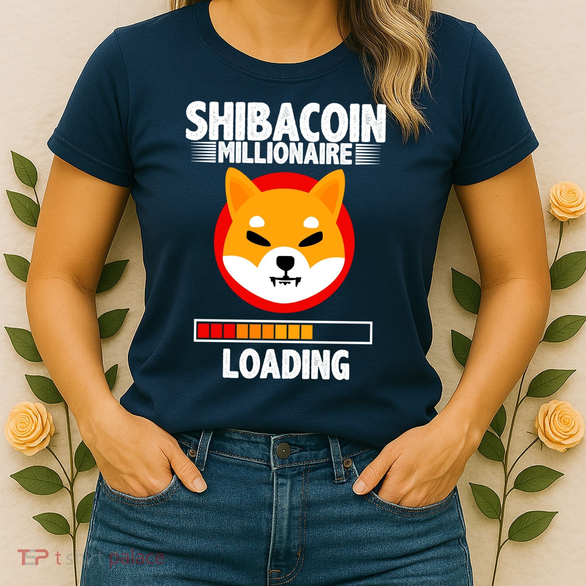 Shiba Coin Millionaire Loading Women's T-Shirt