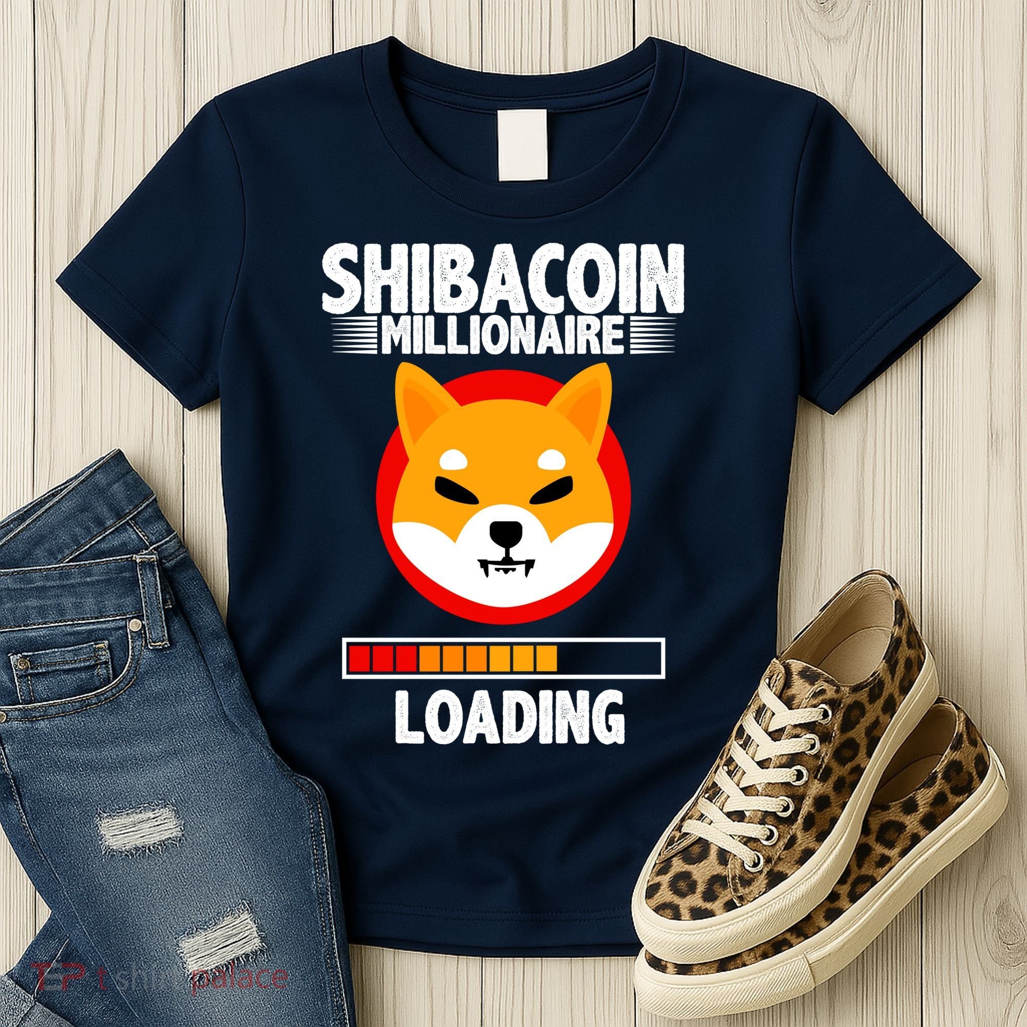 Shiba Coin Millionaire Loading Women's T-Shirt