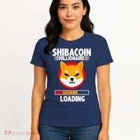 Shiba Coin Millionaire Loading Women's T-Shirt thumb 4