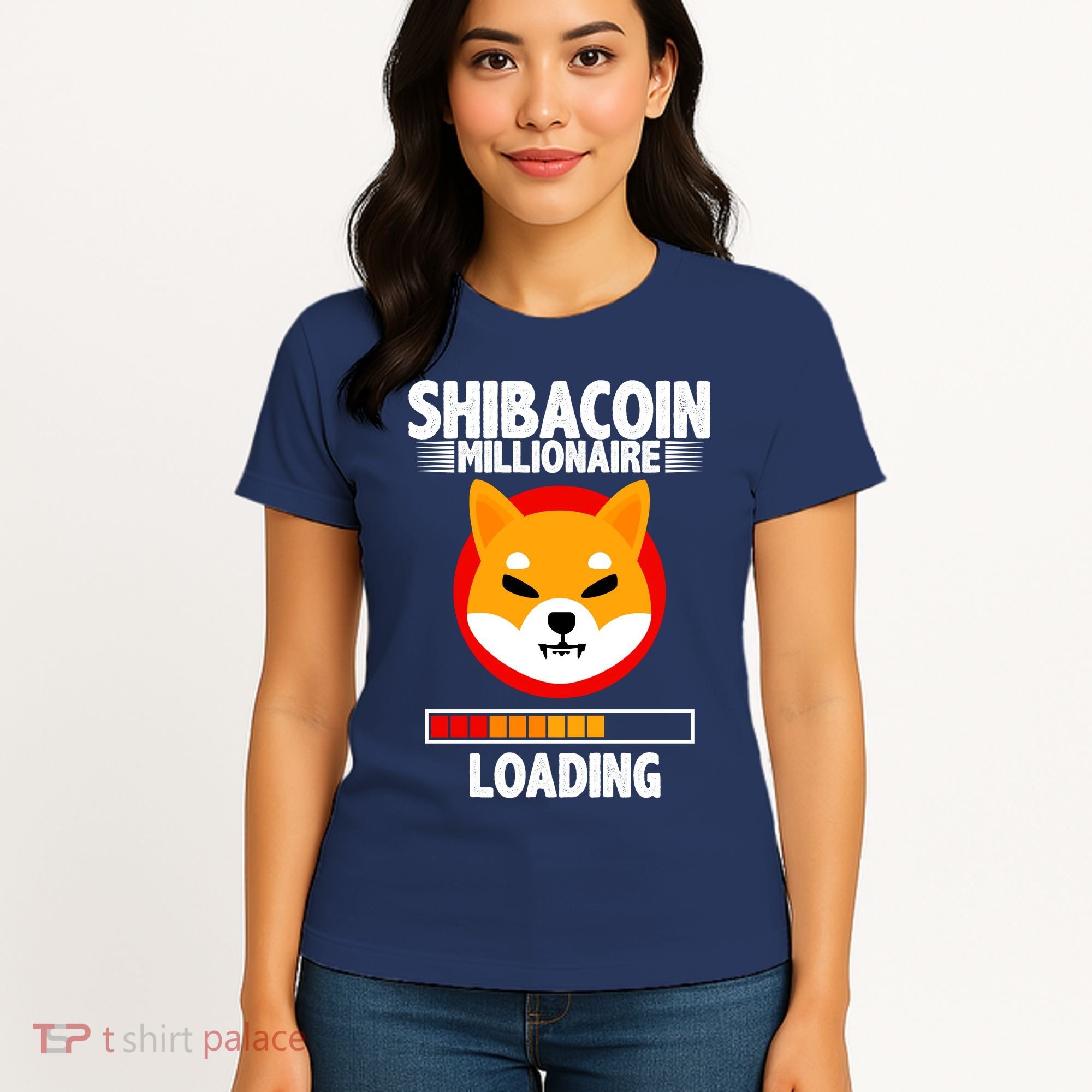 Shiba Coin Millionaire Loading Women's T-Shirt