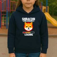 Shiba Coin Millionaire Loading Kids Hoodie thumb 3