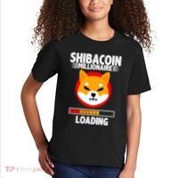 Shiba Coin Millionaire Loading Kids T-Shirt thumb 2