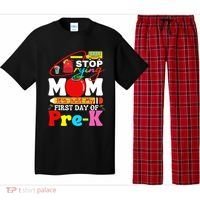 Stop Crying Mom Its My First Day Of Pre K Back To School Pajama Set thumb 0