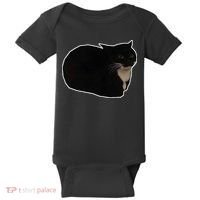 Spinning Cat Meme Maxwell The Cat Meme Baby Bodysuit thumb 0
