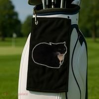 Spinning Cat Meme Maxwell The Cat Meme Golf Towel thumb 2