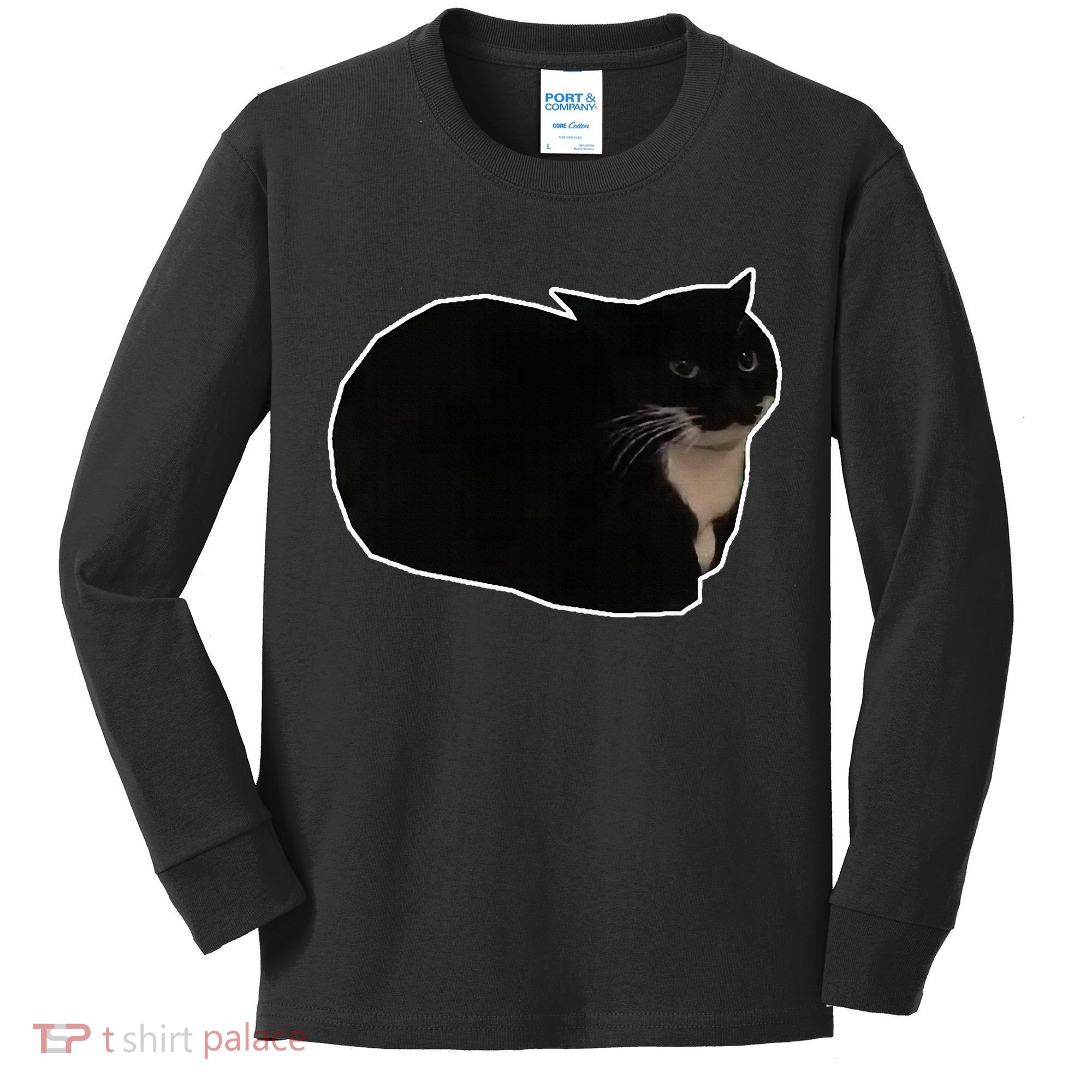 Spinning Cat Meme Maxwell The Cat Meme Kids Long Sleeve Shirt