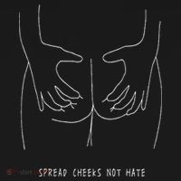 Spread Cheeks Not Hate Gym Fitness & Workout USA-Made Doggie Bandana thumb 2