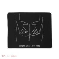 Spread Cheeks Not Hate Gym Fitness & Workout Mousepad thumb 0