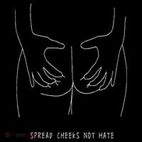 Spread Cheeks Not Hate Gym Fitness & Workout Baby Bodysuit thumb 2