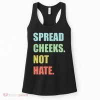 Spread Cheeks. Not Hate. Women's Tank Top thumb 0