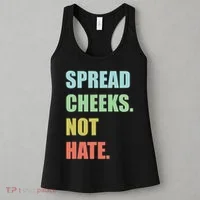Spread Cheeks. Not Hate. Women's Tank Top thumb 3