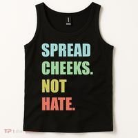 Spread Cheeks. Not Hate. Tank Top thumb 2