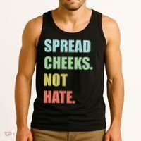 Spread Cheeks. Not Hate. Tank Top thumb 3