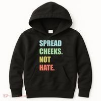 Spread Cheeks. Not Hate. Kids Hoodie thumb 0