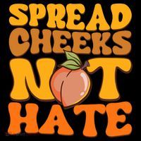 Spread Cheeks Not Hate Fitness Workout Funny Gym Kids Sweatshirt thumb 2