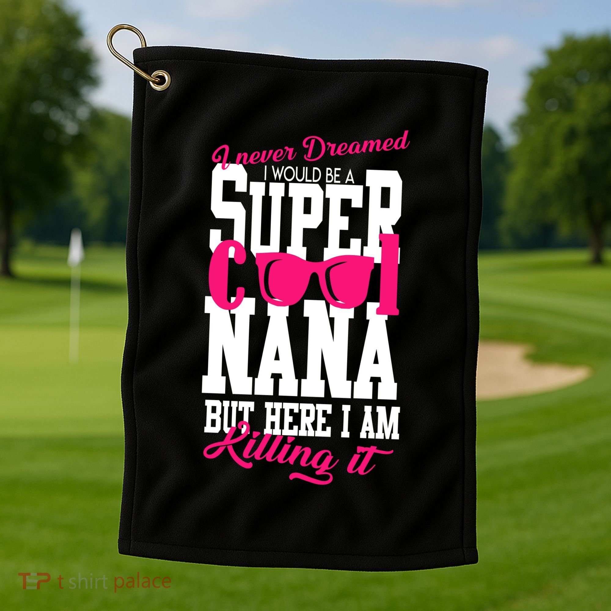 Super Cool Nana Golf Towel