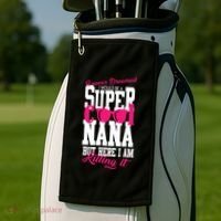 Super Cool Nana Golf Towel thumb 2