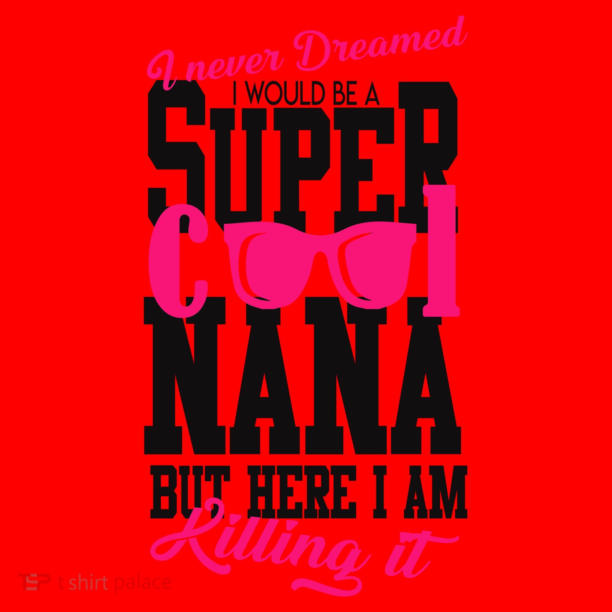 Super Cool Nana Santa Hat