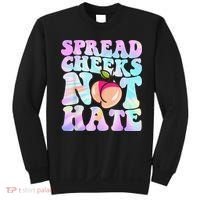 Spread Cheeks Not Hate Fitness Workout Funny Gym Sweatshirt thumb 0