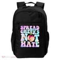 Spread Cheeks Not Hate Fitness Workout Funny Gym Backpack thumb 0