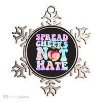 Spread Cheeks Not Hate Fitness Workout Funny Gym Ornament thumb 0