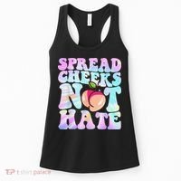Spread Cheeks Not Hate Fitness Workout Funny Gym Women's Tank Top thumb 0