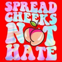 Spread Cheeks Not Hate Fitness Workout Funny Gym Santa Hat thumb 1