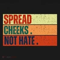 Spread Cheeks Not Hate Doggie Tank thumb 4