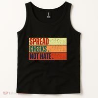 Spread Cheeks Not Hate Tank Top thumb 2