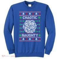Santa Chaotic Naughty Christmas D20 Ugly Tabletop Sweater Great Gift Sweatshirt thumb 0