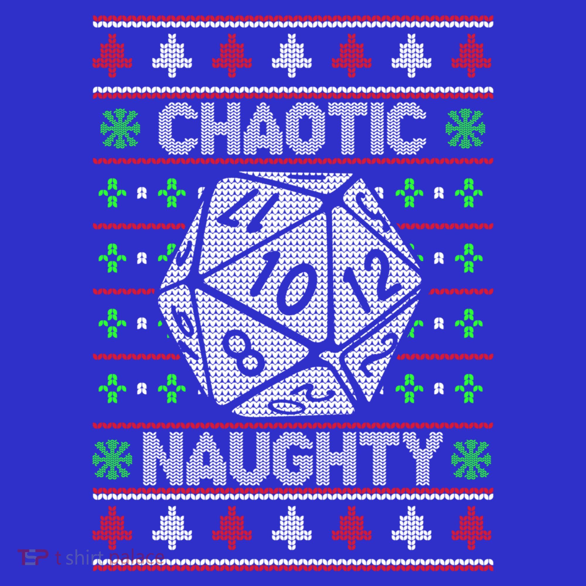 Santa Chaotic Naughty Christmas D20 Ugly Tabletop Sweater Great Gift Toddler Hoodie