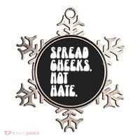 Spread Cheeks Not Hate Funny Gym Fitness And Workout Ornament thumb 0