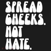 Spread Cheeks Not Hate Funny Gym Fitness And Workout Ornament thumb 1