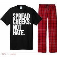 Spread Cheeks Not Hate Funny Gym Fitness And Workout Pajama Set thumb 0