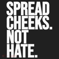 Spread Cheeks Not Hate Funny Gym Fitness And Workout Hat thumb 2