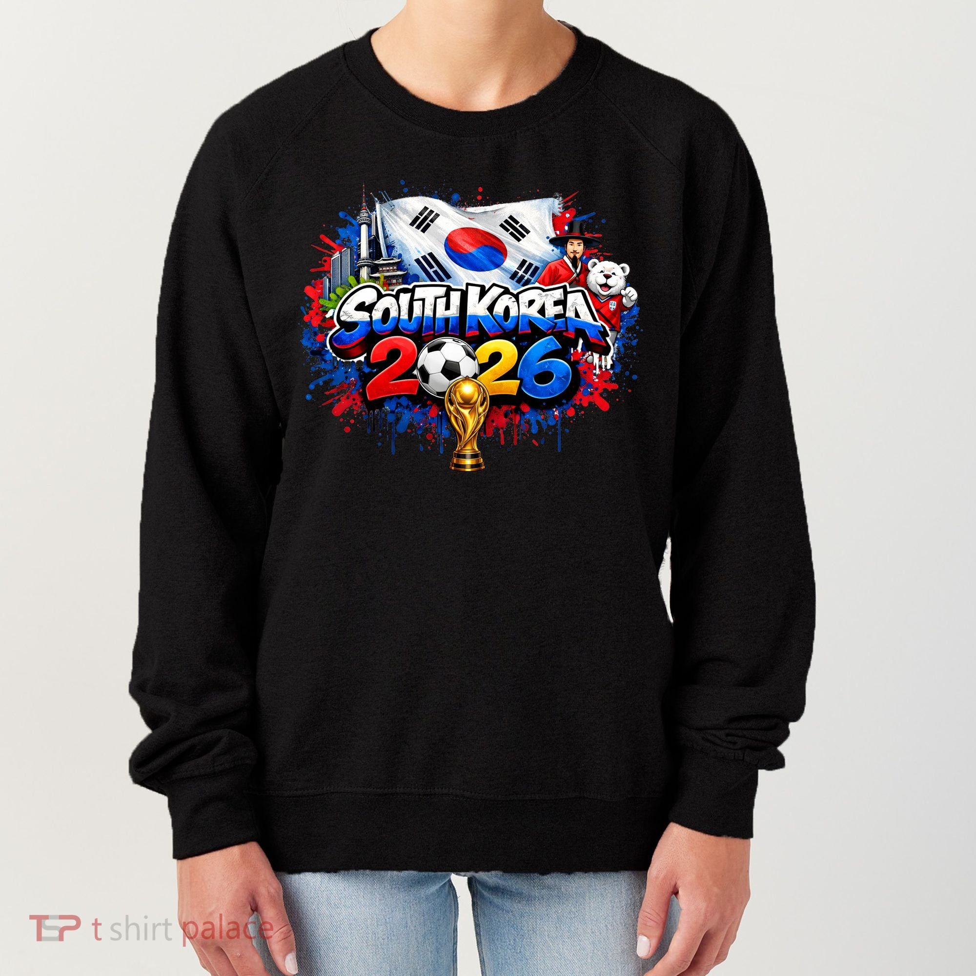 SOUTH COREA North America Soccer Tournament 2026 Women's Sweatshirt