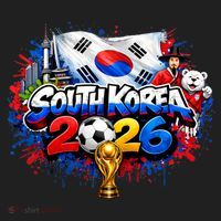 SOUTH COREA North America Soccer Tournament 2026 Women's Sweatshirt thumb 2