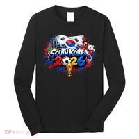 SOUTH COREA North America Soccer Tournament 2026 Long Sleeve Shirt thumb 0