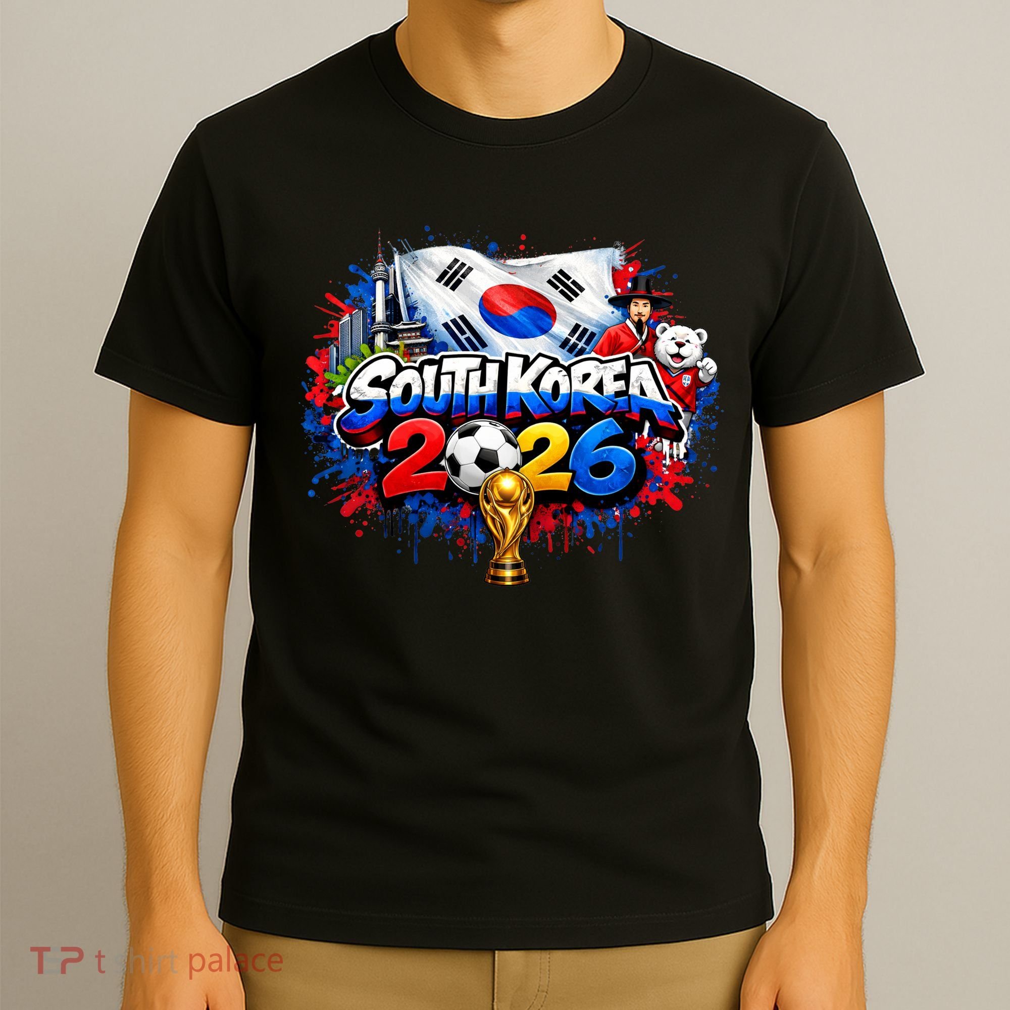 SOUTH COREA North America Soccer Tournament 2026 T-Shirt
