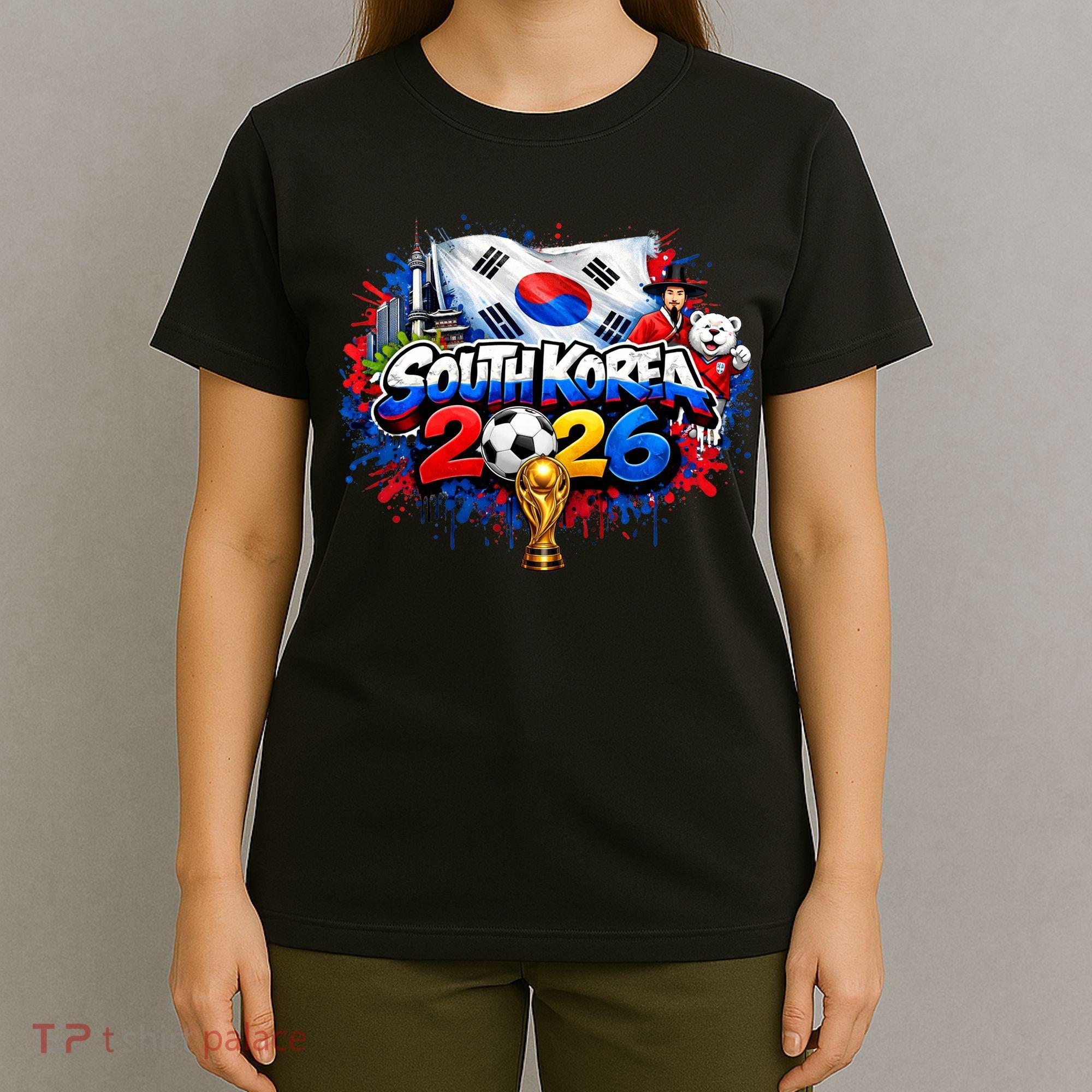 SOUTH COREA North America Soccer Tournament 2026 T-Shirt