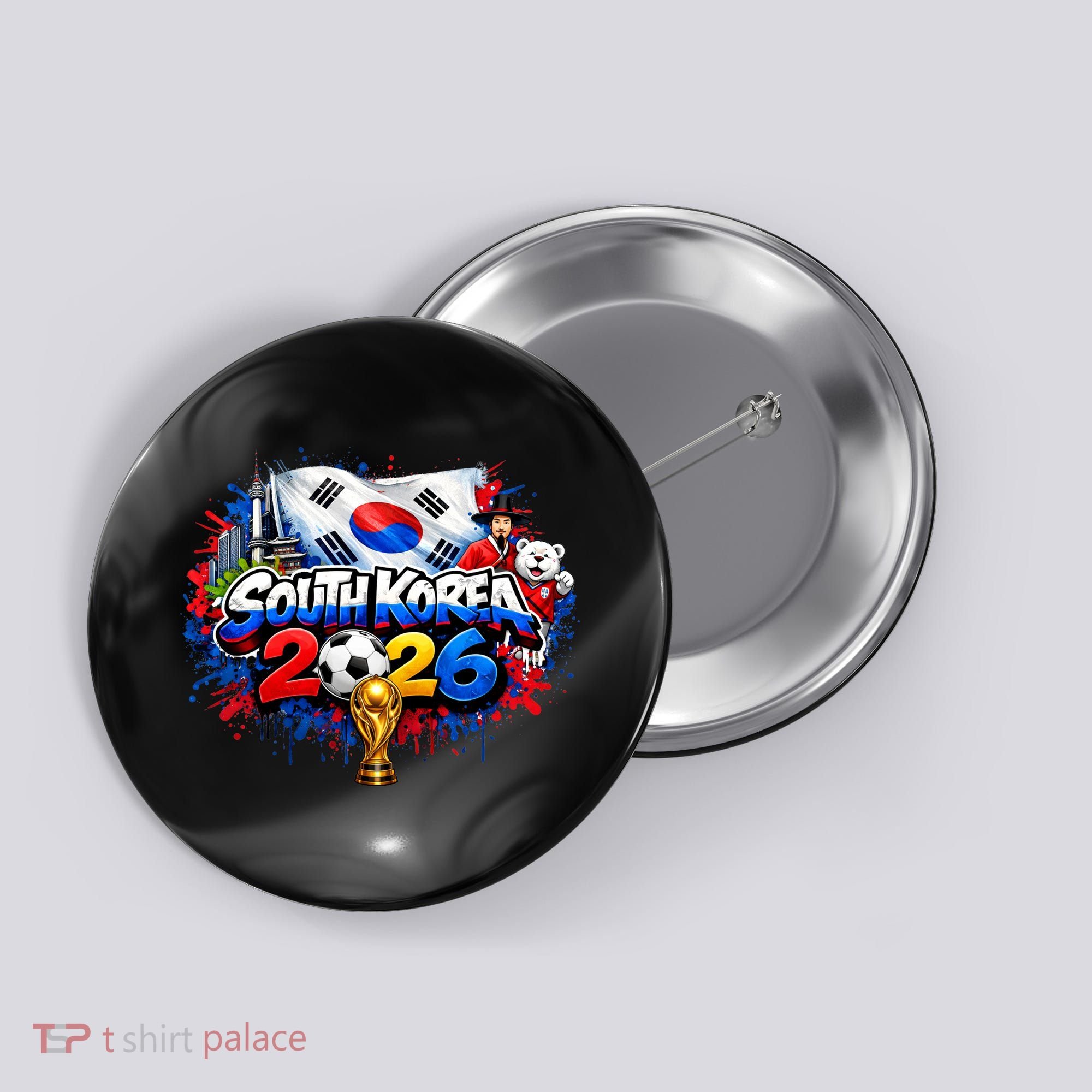 SOUTH COREA North America Soccer Tournament 2026 Button