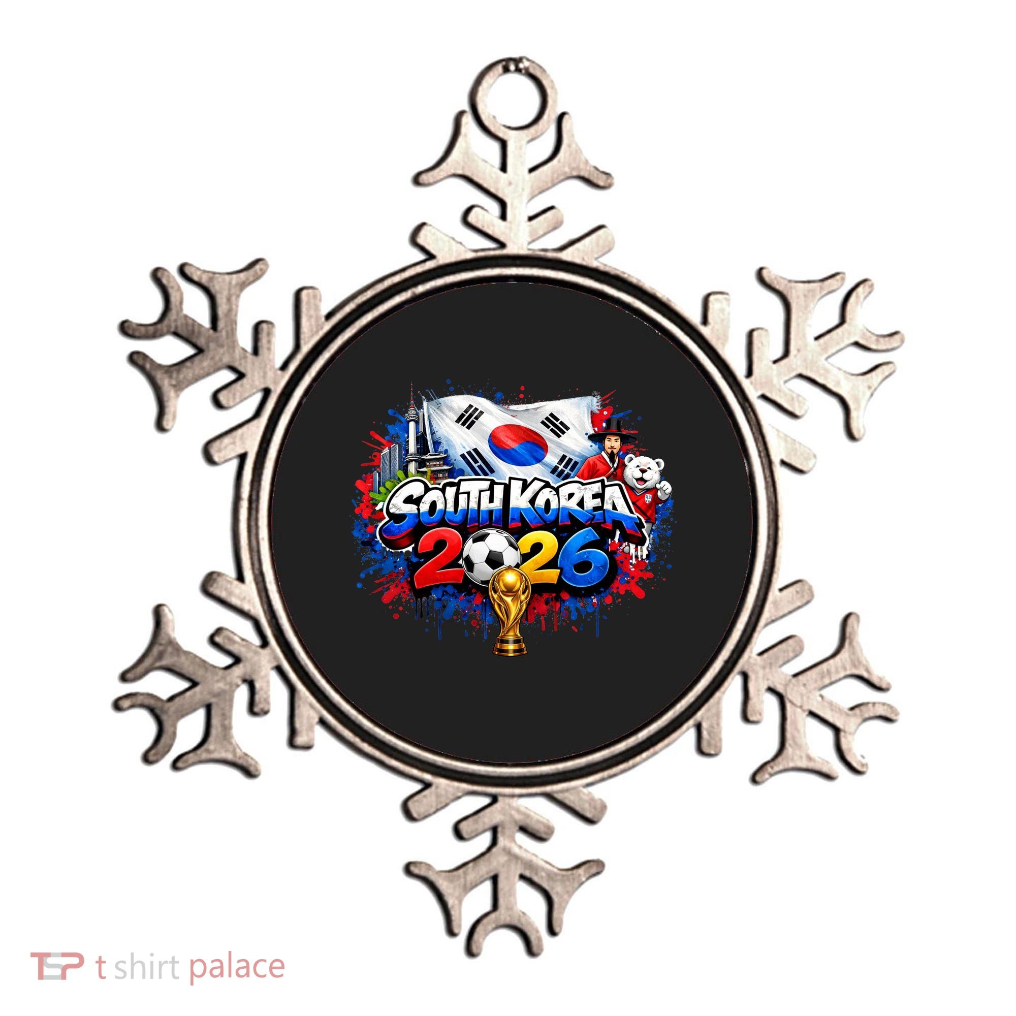 SOUTH COREA North America Soccer Tournament 2026 Ornament