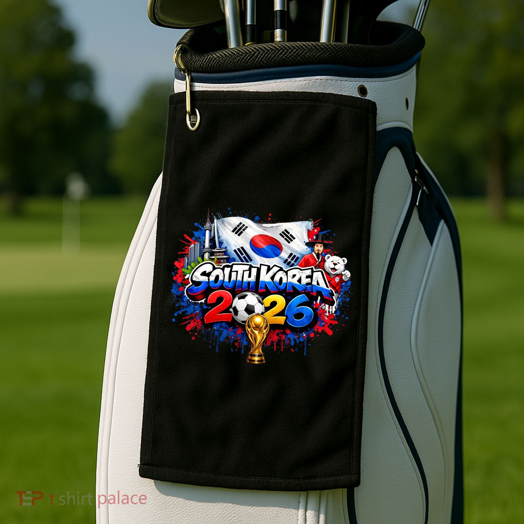 SOUTH COREA North America Soccer Tournament 2026 Golf Towel