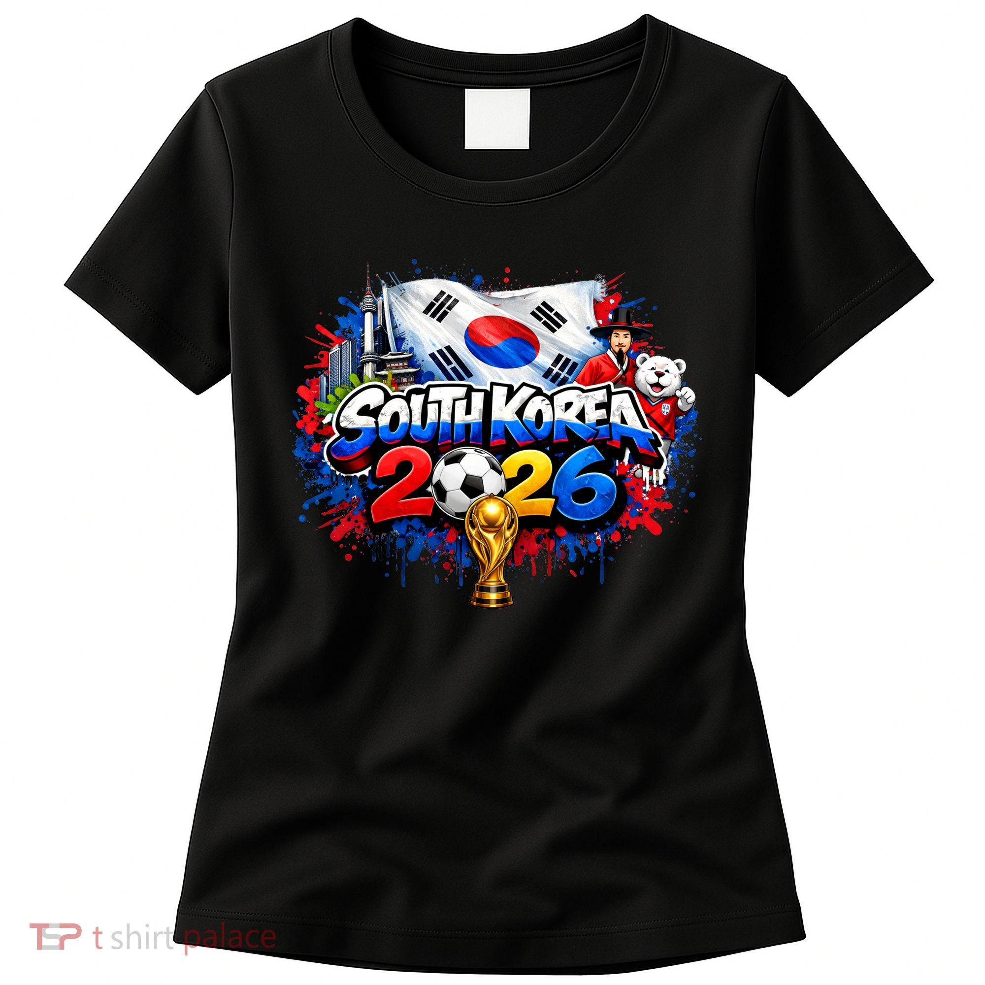 SOUTH COREA North America Soccer Tournament 2026 Women's T-Shirt