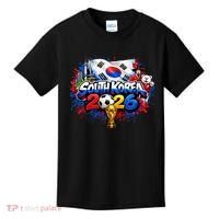 SOUTH COREA North America Soccer Tournament 2026 Kids T-Shirt thumb 0