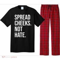 Spread Cheeks Not Hate Funny Gym Fitness And Workout Pajama Set thumb 0