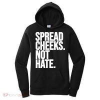 Spread Cheeks Not Hate Funny Gym Fitness And Workout Women's Hoodie thumb 0